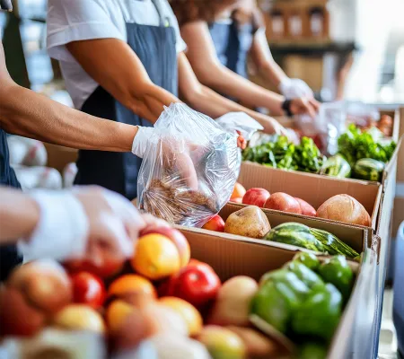A picture of mixed vegetables in the market