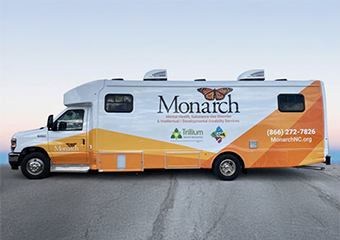 A picture of the Mobile Care Unit from Mo